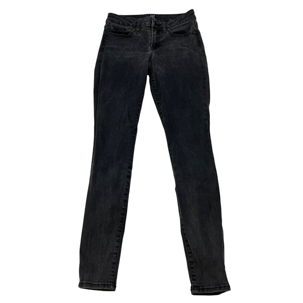 Gap Denim Women’s Leggings Mid Rise Gray Size 26 Waist